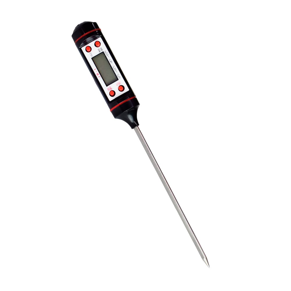Termômetro Digital Culinário Tipo Espeto Aço Inox - Kehome