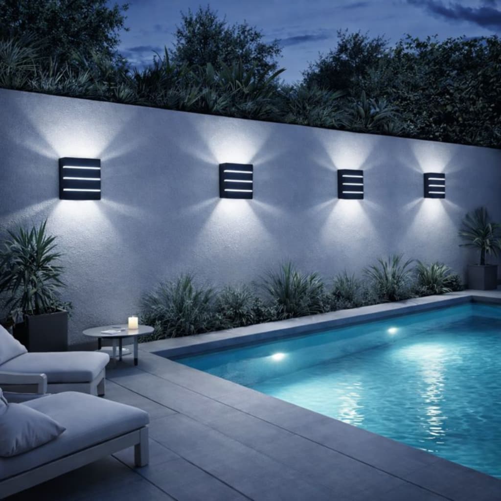 Kit 15 Luminaria Arandela LED 3 Frisos Spot Sobrepor Bivolt Moderno Decoração Premium Sofisticada
