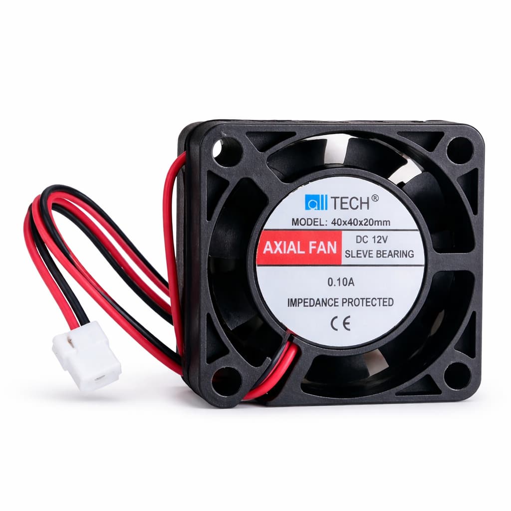 Ventoinha Cooler Fan 40x40x20 40mm 4cm 12v Conector 2 Pinos