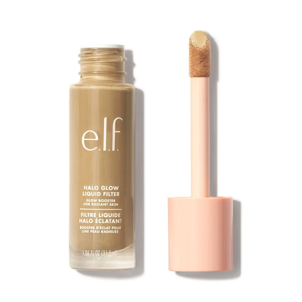 Elf Base Iluminadora Halo Glow Liquid Filter - Potencializador de Luminosidade com Efeito Glow Natural Várias Cores