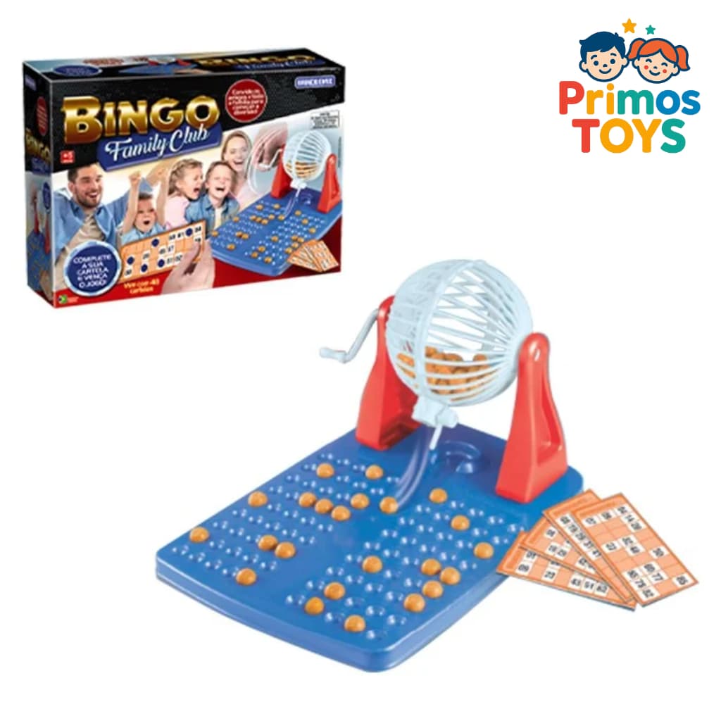 Bingo Family Club Jogo Completo com 48 Cartelas | Diversão em Família