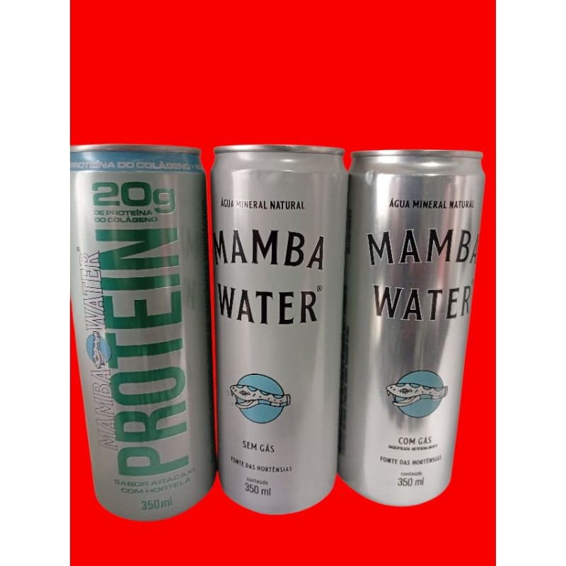 KIT TRIO MAMBA WATER + PROTEIN DRINK | 350ml