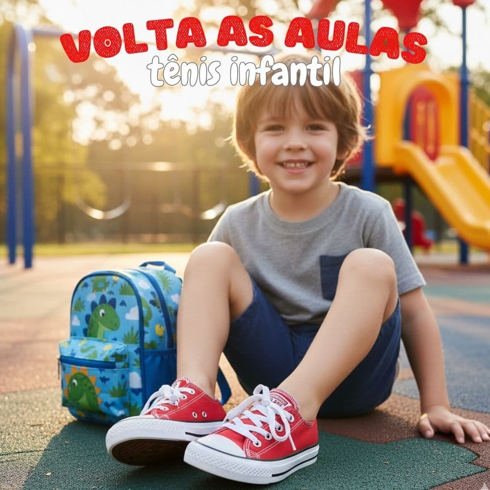 Tênis Casual Infantil Confortável e Estiloso - Perfeito para o Dia a Dia | Tênis Kids Unissex, Conforto e Durabilidade