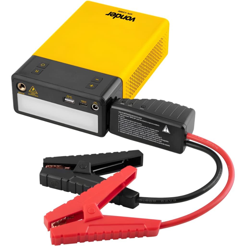 Auxiliar Partida Com Compressor De Ar APC 12000 Bivolt - VONDER