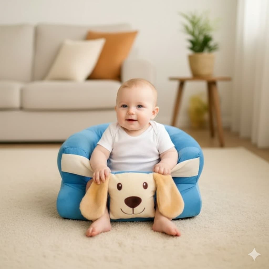 Assento Para Bebê Cadeirinha De Apoio Com Enchimento Confortavel