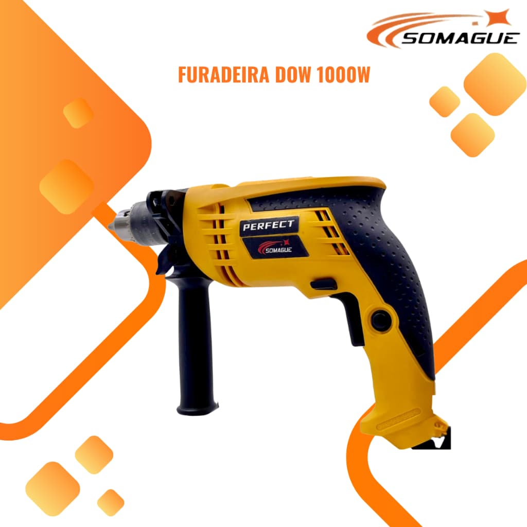 Furadeira E Parafusadeira De Impacto 1000 Mega Promoção 220