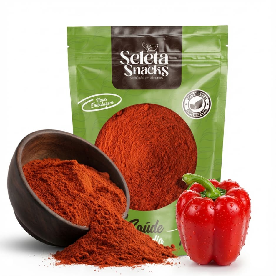 Páprica Defumada Natural – Especiaria Premium para Carnes e Receitas