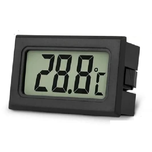 Mini Termômetro Digital Lcd Para Incubadora Sauna