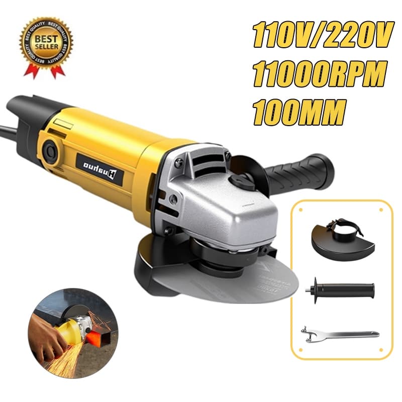 Esmerilhadeira Lixadeira Angular 870w 110mm 4.1/2 11000rpm 220V/110V