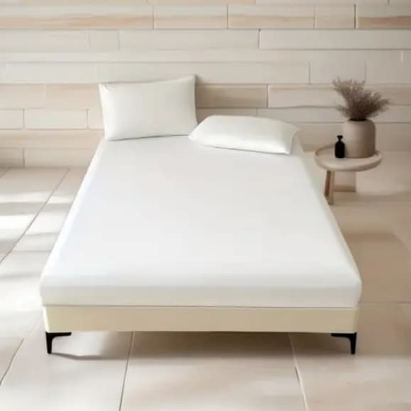 Jogo de Cama Lençol Casal Queen 3 Peças Roupa de Cama Com Elástico Poliéster Cores Variadas.