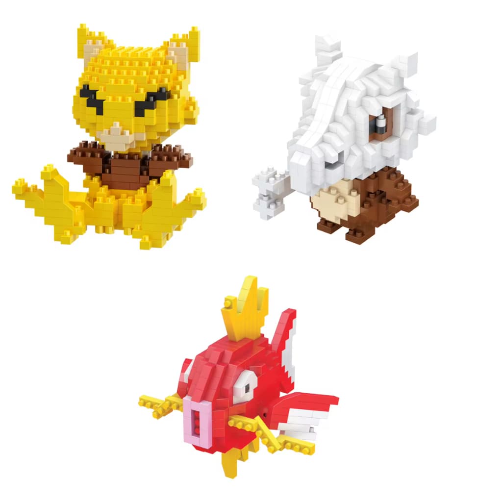 Blocos de montar pokemon mini blocos coleção figure ( não é lego)