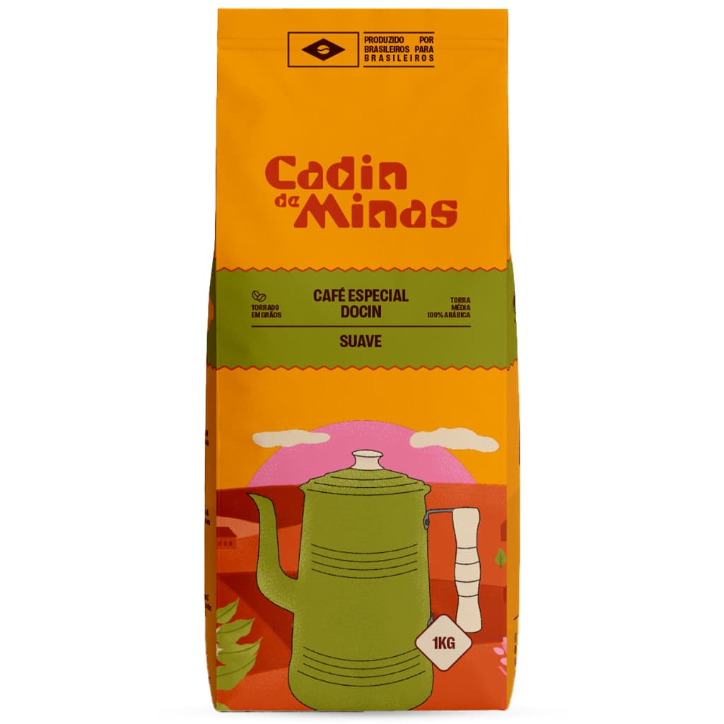 Café Especial Cadin de Minas 1kg em Grãos – Perfil Doce | Torra Média