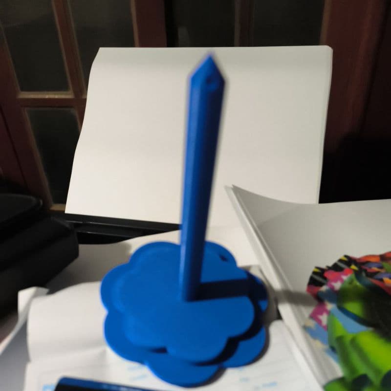 Suporte para Fios em Formato de Flor – Croche,presentes,Para Novelos e Cones de Barbante com Base Antiderrapante