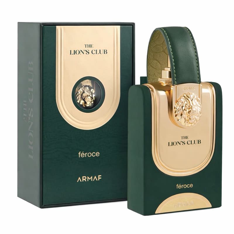Perfume Armaf The Lion’s Club Féroce EDP 100ml –Masculino Original Importado Amadeirado Intenso