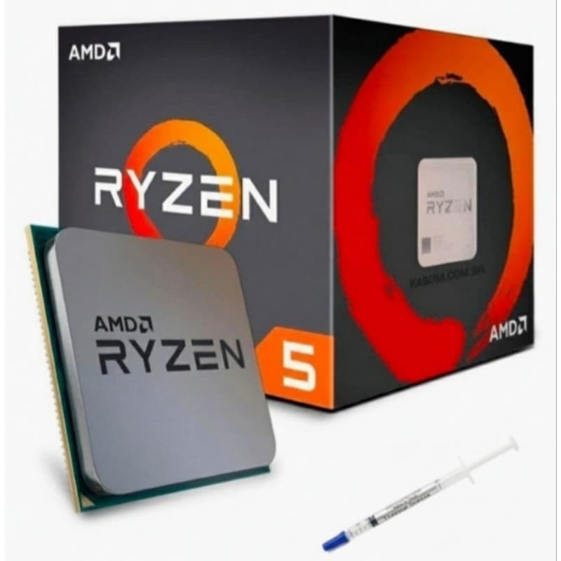 PROCESSADOR RYZEN 5 RYZEN 7 2200G 1600x 1700x 2600 2600x 3400G 3500x 3600 2700 3700x OEM AMD COM PASTA TÉRMICA 1G.