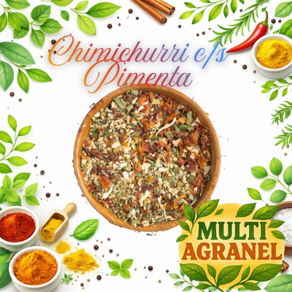 Tempero Chimichurri c/s Pimenta Fit 1KG