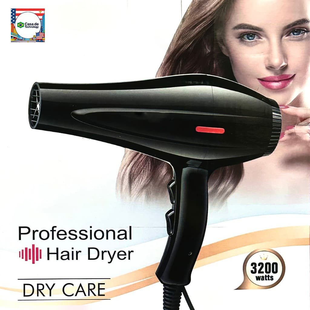 Secador de Cabelo Profissional 3200w 127 VOLTS