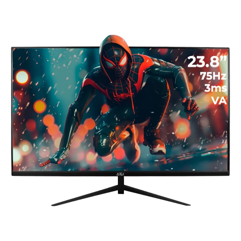 Monitor 24 Sem Borda Gamer Tela Led Vga Hdmi Full Hd - DELTA-M2410A