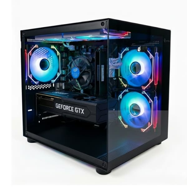 PC Gamer Agaron Intel i5 9Th & Ryzen 5 5500  , NVídia GeForce & AMD Radeon Series, 16GB RAM, SSD, Gabinete Aquário