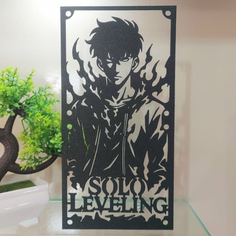GRADE GRELHA PARA COOLER FAN GRILL 240MM X 120MM PERSONALIZADO SOLO LEVELING ANIME PC SETUP GAMER