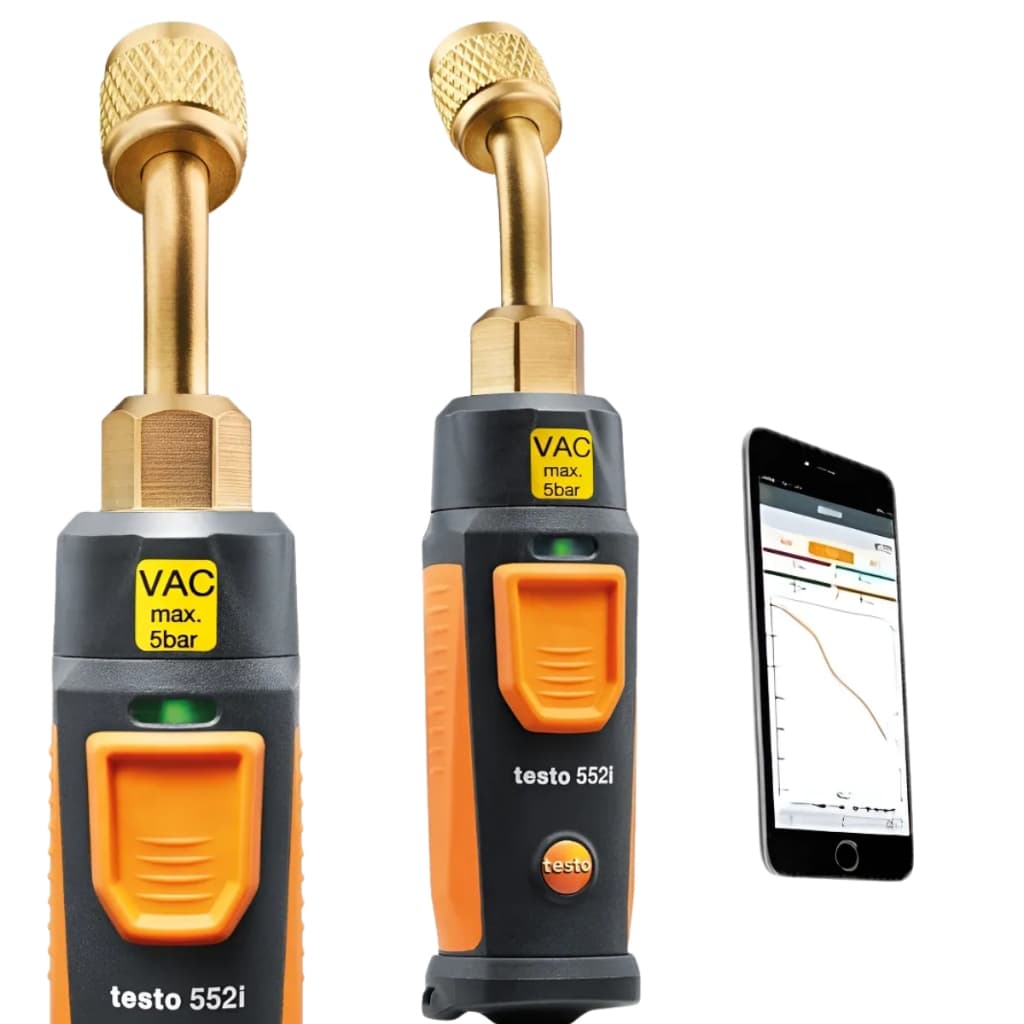 Vacuômetro Digital sem fio Testo 552i - Bluetooth Controlada por Smart App