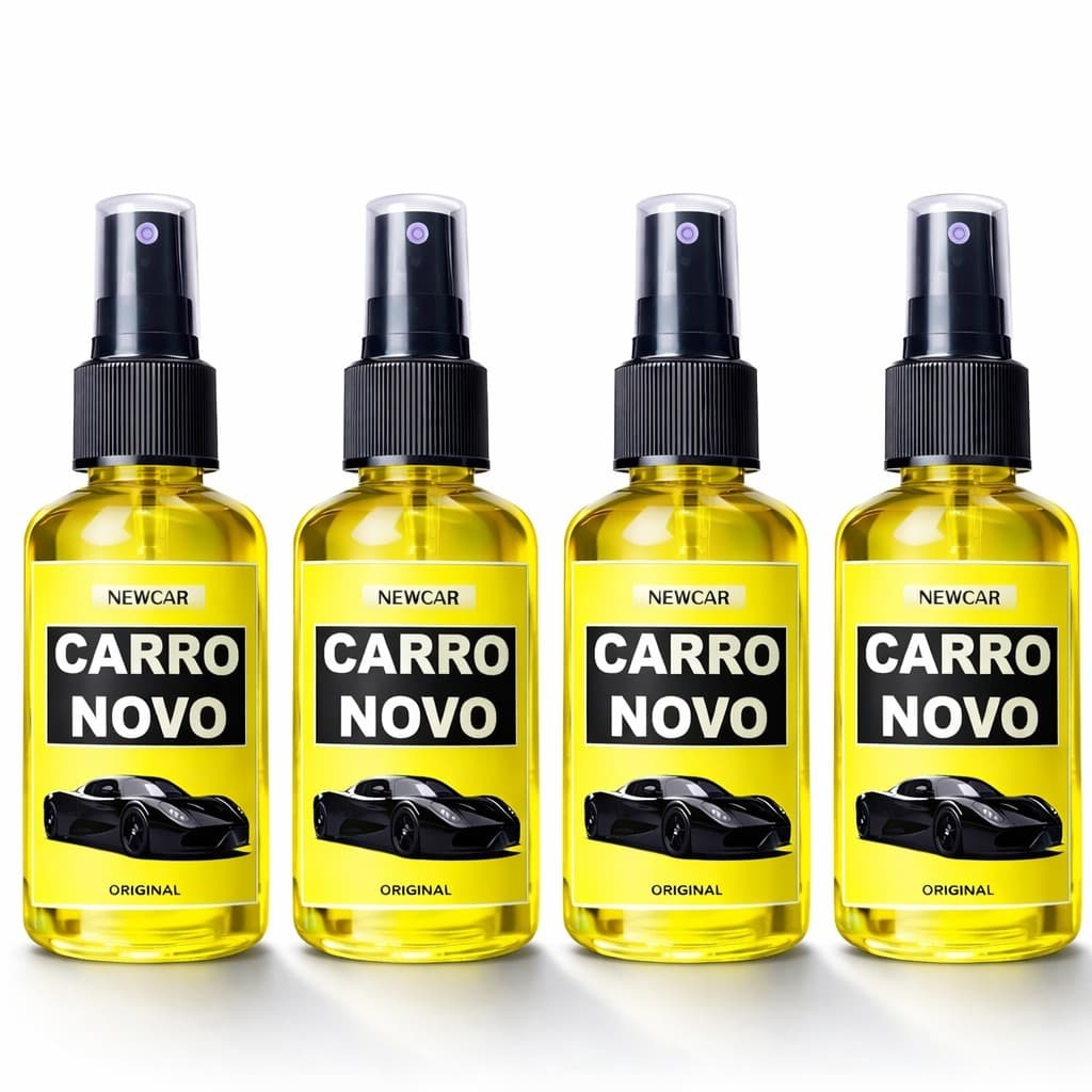 Cheirinho CARRO NOVO Spray 60ml Automotivo para Carro Aromatizante Concentrado NEWCAR