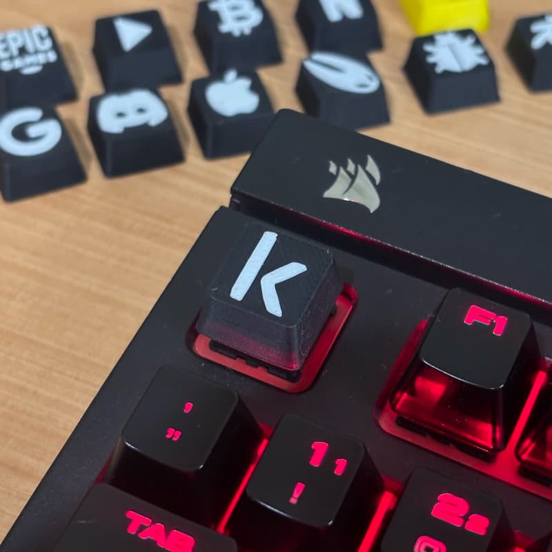 keycap Kaspersky tecla para teclado mecânico