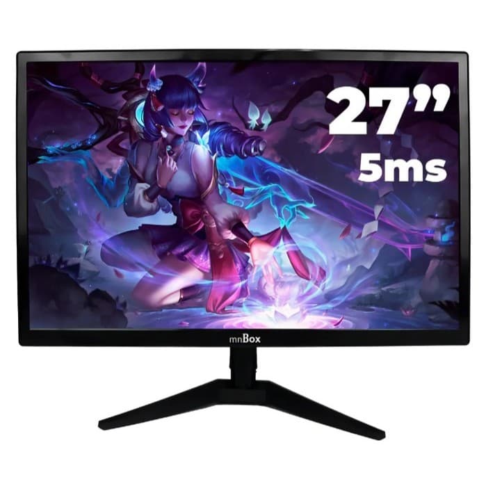 Monitor Gamer 27" Polegadas, 75hz, Hdmi/Vga, Full Hd 1920x1080, Vesa