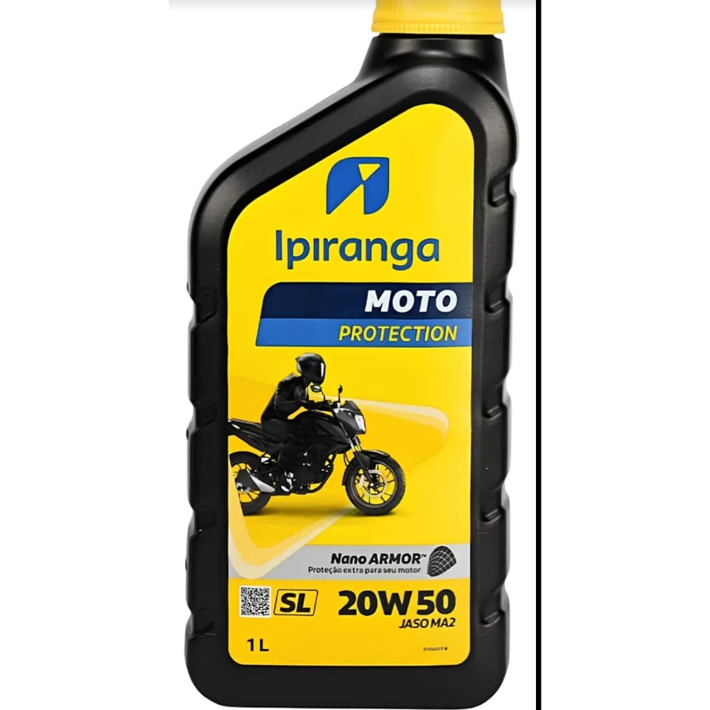 Óleo Ipiranga 20W50 Para Moto LUB PARA MOTOR MOTO 4T IPIRANGA MOTO PERFORMANCE 20W60 SL - 1LT SS