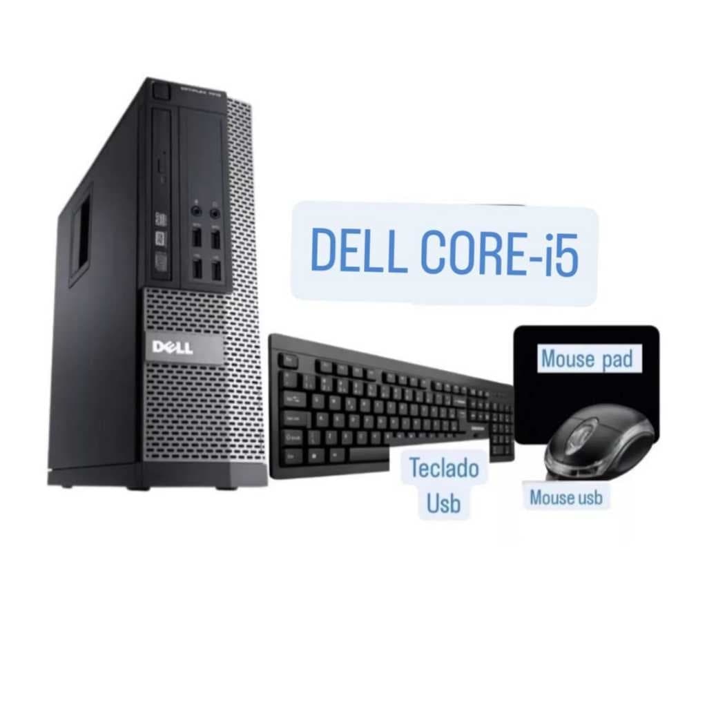 computador DESQTOP DELL CORE i5 /HD1TERA/500gbmemoria 16/08gb + kit pc com teclado mouse +mouse pad***ENVIO IMEDIATO ***