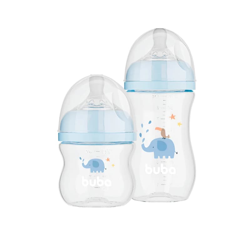 Mamadeira Buba Easy Flow 120ml E 270ml Mamadeira Bebê