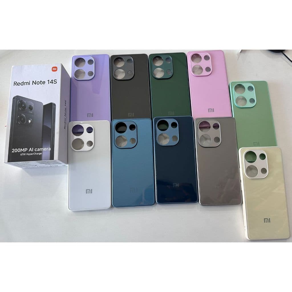 Capa Capinha  Case  Smartphone Redmi Note 14S - 4G Acabamento Premium Aveludada + Proteção de Câmera.