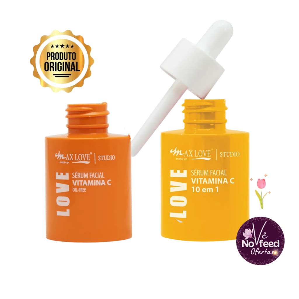 Sérum Facial Max Love Vitamina C - Max Love - Variações