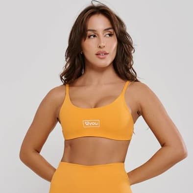 Top Fitness Academia Roupa Feminina Poliamida Clean Girl Tecido Duplo