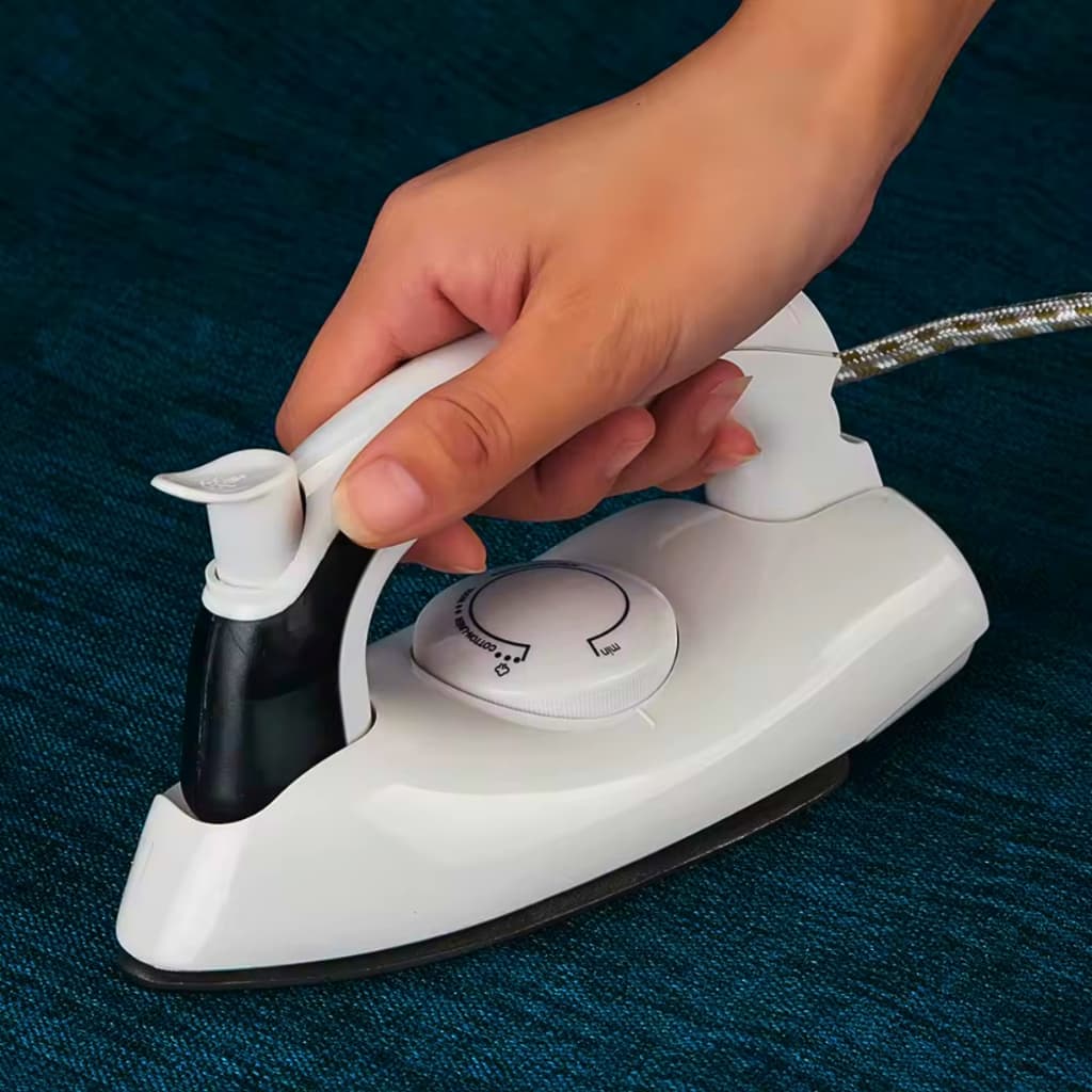 Mini Ferro de Passar Portátil Dobrável 110 V para Viagem