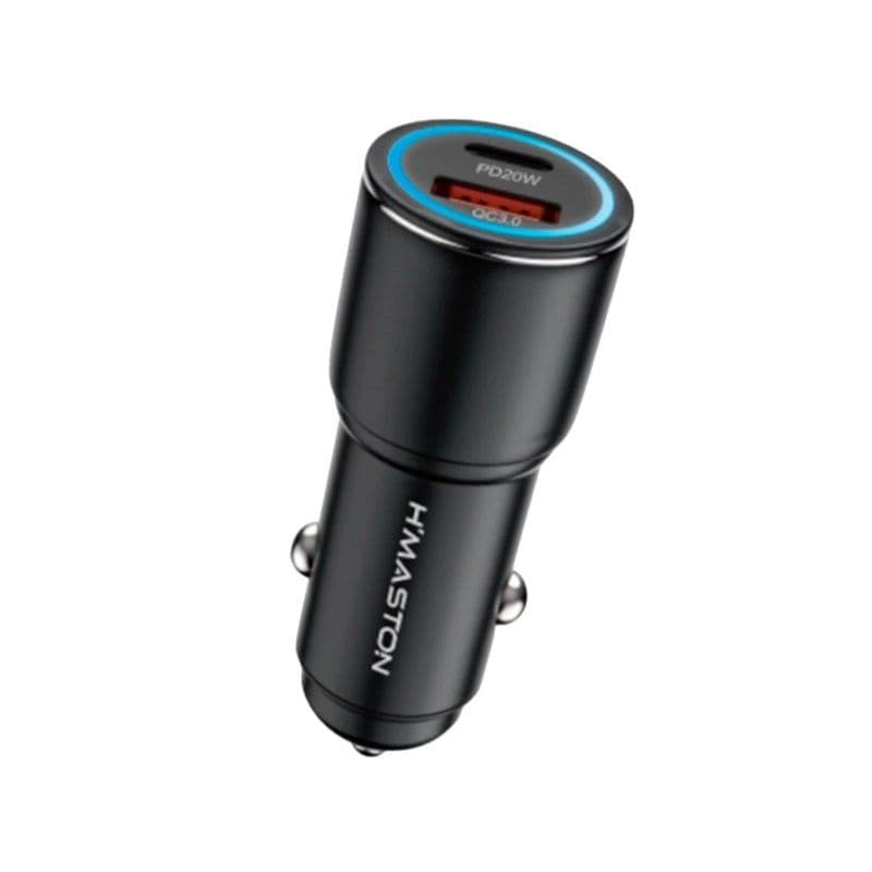 Carregador Turbo Veícular 45W USB+Tipo C