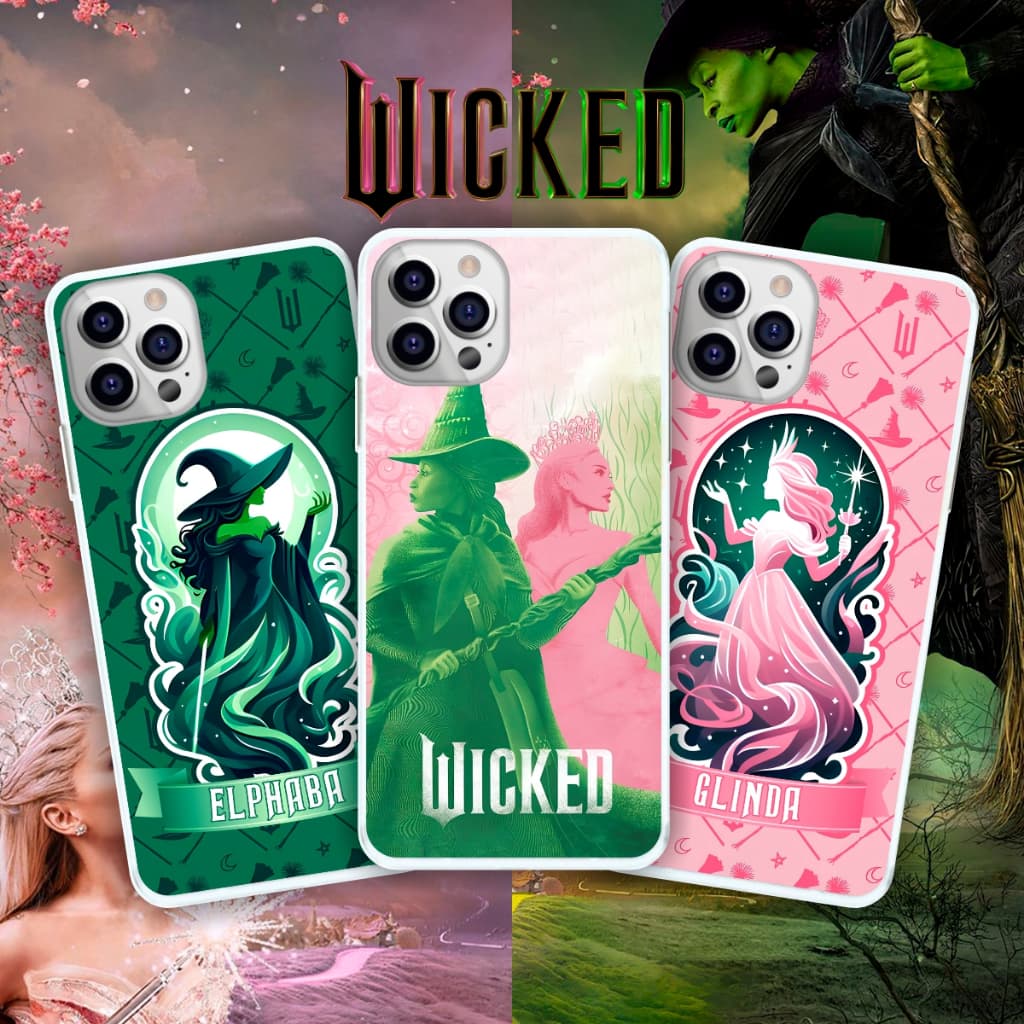 Capinha Wicked WICKED II Glinda Elphaba Capa de Celular