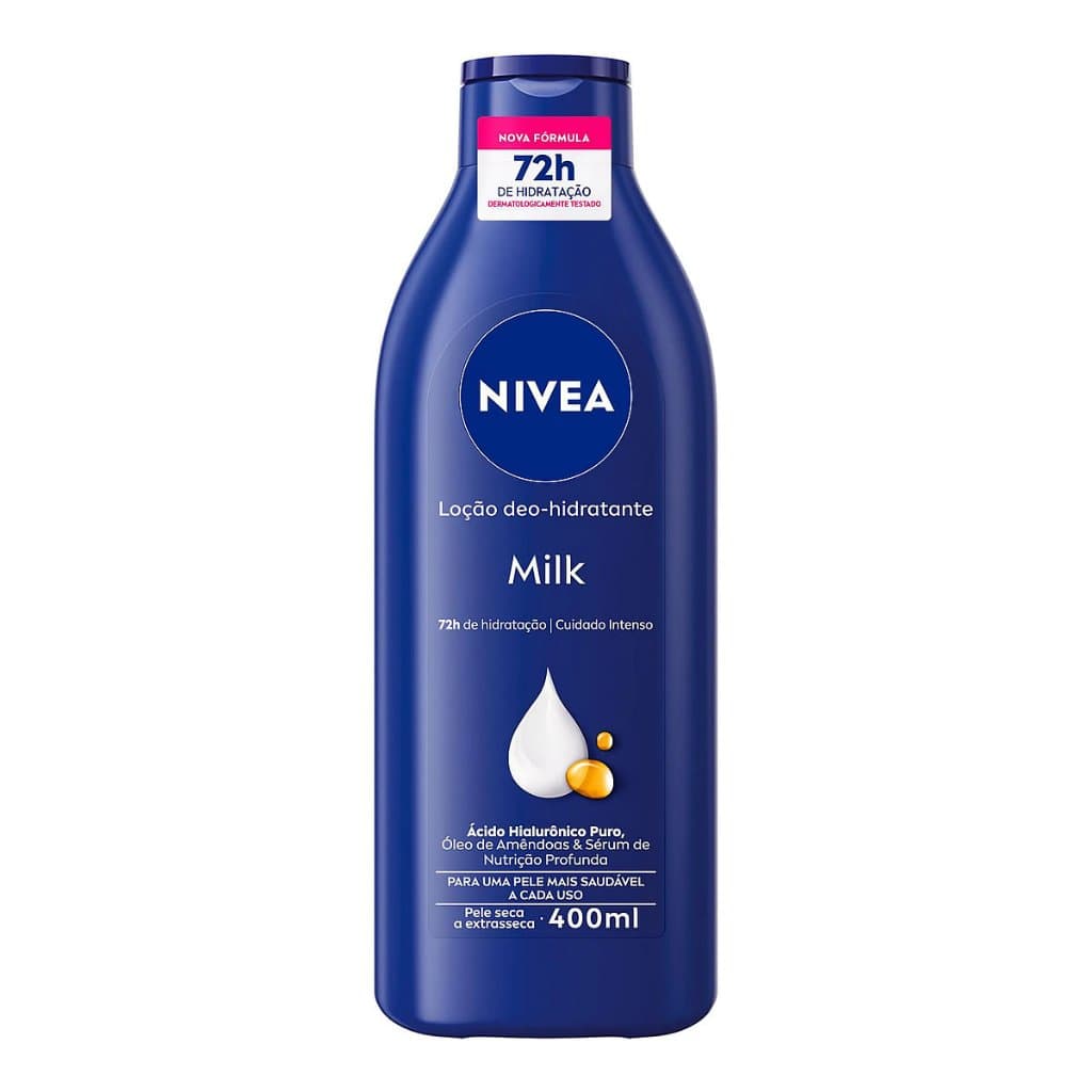 Loção Hidratante Nívea Milk Pele Extra Seca 400ml