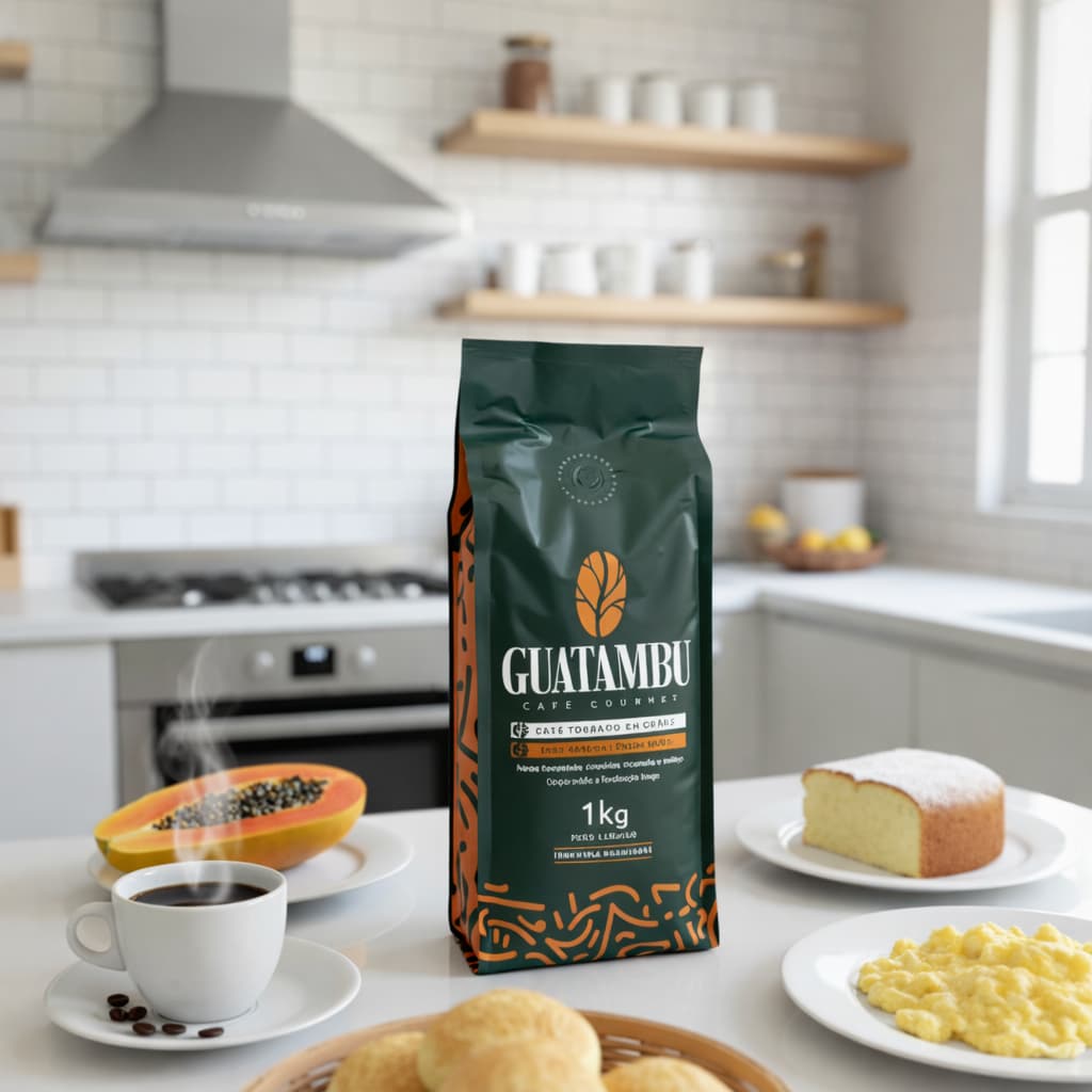Café Gourmet Guatambu 1 Kg em grãos especial expresso 100% arábica torra média chocolate mineiro