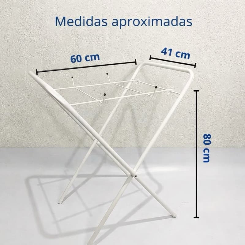 Suporte para Banheira de Bebê Infantil Resistente Compacto e Desmontável Branco