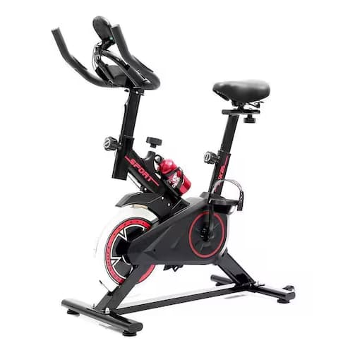Bicicleta Bike Ergometrica Spinning Academia Fitness Profissional 120kg - VERSÃO PREMIUM COM GARRAFINHA DE BRINDE