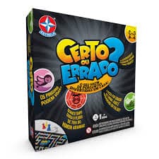 Jogo Certo ou Errado? - jogo de tabuleiro para famílias e amigos