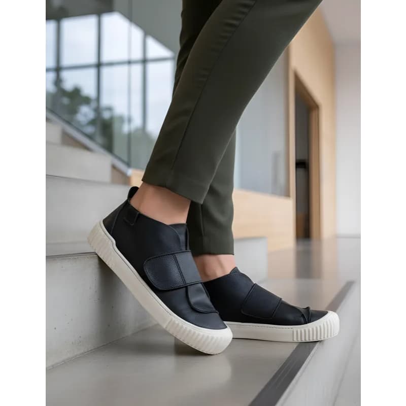 Tênis Couro Feminino Moderno Confortável Versátil Kifer Shoes