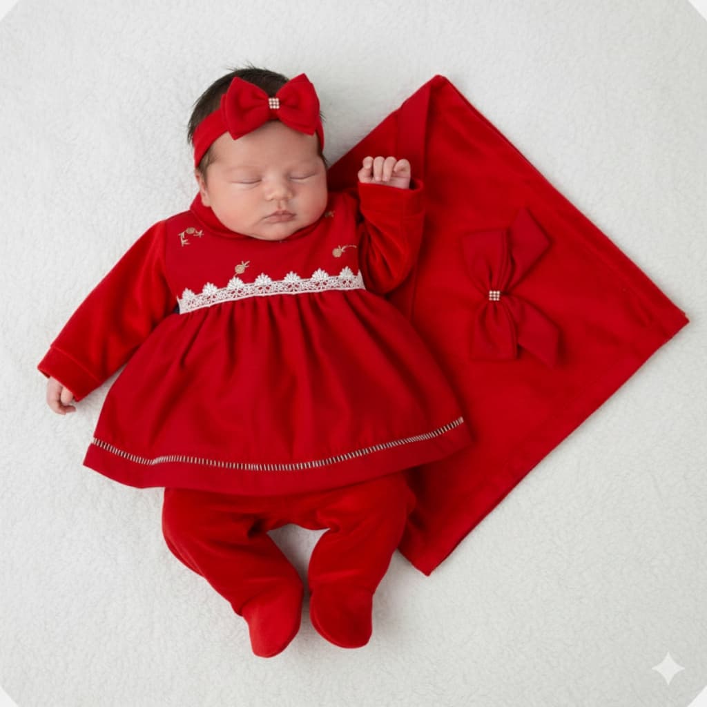 Conjunto Saida Maternidade Recem Nascido Menino Menina Roupas de Bebê
