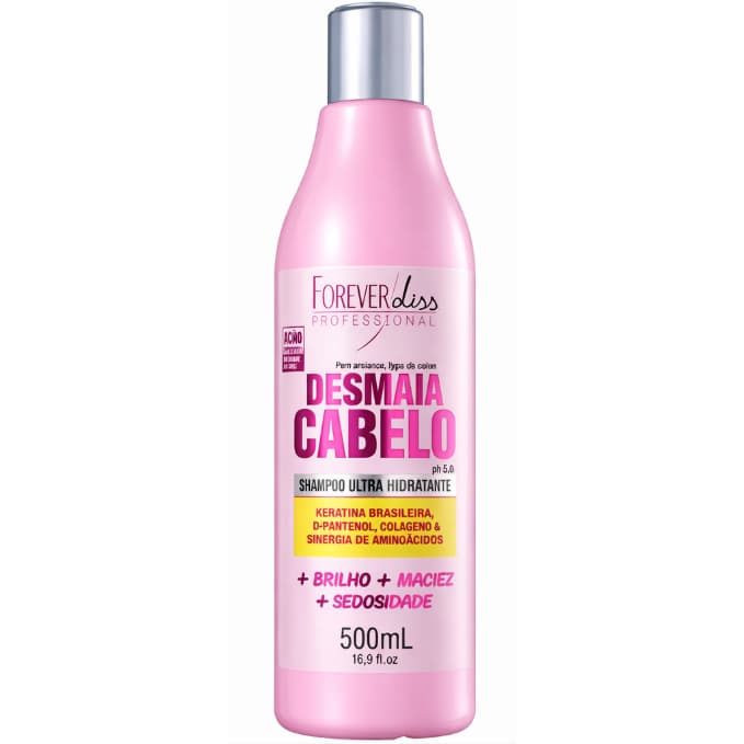 Shampoo Hidratante Desmaia Cabelo 500ml