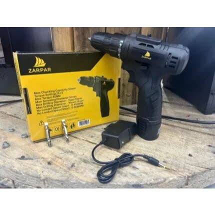 Parafusadeira Bateria 12V Zarpar Z1006 35Nm Furadeira Compacta Parafusadeira Bateria 12V Zarpar Z1006 35Nm Furadeira Com