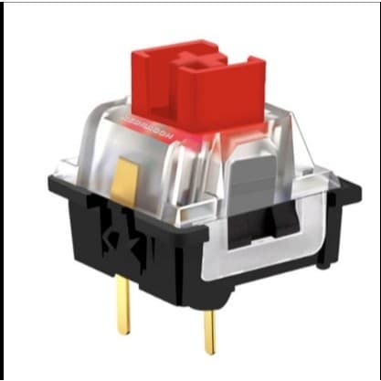 Kit Switch Redragon Outemu RED vermelho Para Teclado Mecânico 3 pinos