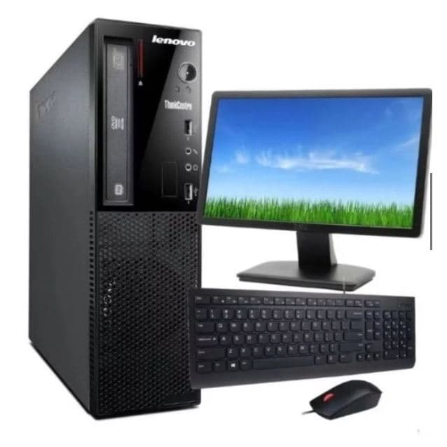 Kit Pc Computador cpu Lenovo core i5 Memoria 4gb hd160gb Wi-Fi Monitor 19 Teclado Mouse Roda jogos 🎮 freefire gta5