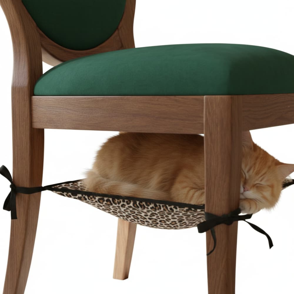 Rede Cama Gato Pet Suspensa Confortável Para Descansar Casa Casinha Para Gato Pet Reforçada Estampas