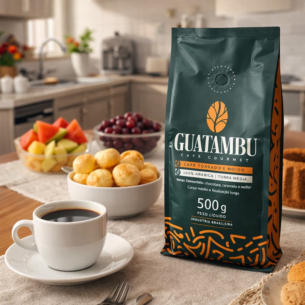Café Gourmet Guatambu Especial 500g em pó moído grãos especiais expresso 100% arábica torra média
